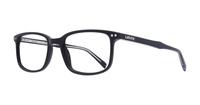 Black Levis LV5019 Rectangle Glasses - Angle
