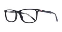 Black Levis LV5027 Rectangle Glasses - Angle