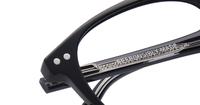 Black Levis LV5028 Aviator Glasses - Detail