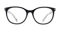 Black / White Levis LV5032 Round Glasses - Front