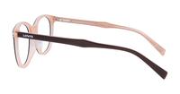 Brown/Peach Levis LV5032 Round Glasses - Side