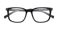 Black Levis LV5034 Square Glasses - Flat-lay