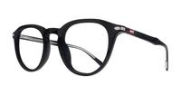 Black Levis LV5040 Oval Glasses - Angle
