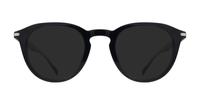 Black Levis LV5040 Oval Glasses - Sun