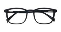 Black Levis LV5042 Rectangle Glasses - Flat-lay