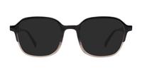 Black / Grey Levis LV5043 Rectangle Glasses - Sun