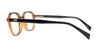 Black/Havana Levis LV5043 Rectangle Glasses - Side