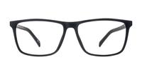 Matte Black Levis LV5047 Rectangle Glasses - Front