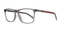 Matte Grey Levis LV5047 Rectangle Glasses - Angle