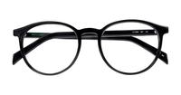 Black Levis LV5048 Round Glasses - Flat-lay