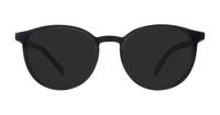 Matte Black Levis LV5048 Round Glasses - Sun