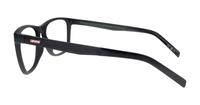 Matte Black Levis LV5050 Rectangle Glasses - Side