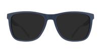 Matte Blue Grey Levis LV5050 Rectangle Glasses - Sun