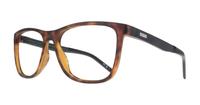 Matte Havana Levis LV5050 Rectangle Glasses - Angle