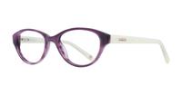 Purple Lipsy London Lipsy 203T Oval Glasses - Angle