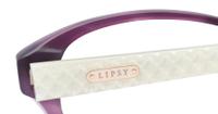 Purple Lipsy London Lipsy 203T Oval Glasses - Detail