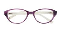Purple Lipsy London Lipsy 203T Oval Glasses - Flat-lay