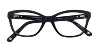 Black Lipsy London Lipsy 68 Cat-eye Glasses - Flat-lay