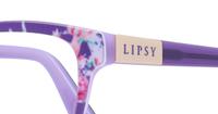Purple Lipsy London Lipsy VIP 008 Square Glasses - Detail