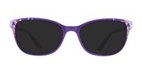 Purple Lipsy London Lipsy VIP 008 Square Glasses - Sun