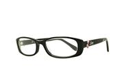 Black Lipsy L20 Oval Glasses - Angle