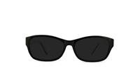 Black Lipsy L29 Rectangle Glasses - Sun