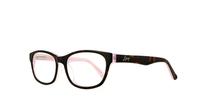 Tortoise/Pink Lipsy L30 Oval Glasses - Angle