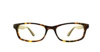 Tortoise Lipsy L53 Rectangle Glasses - Front