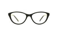 Black Lipsy L63 Cat-eye Glasses - Front
