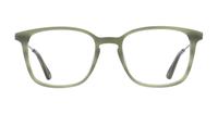 Khaki Horn London Retro Baker Square Glasses - Front