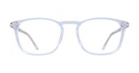 Clear Crystal London Retro Belsize Square Glasses - Front