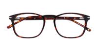 Havana London Retro Belsize Square Glasses - Flat-lay