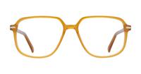 Shiny Honey London Retro Charing Rectangle Glasses - Front