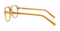 Shiny Honey London Retro Charing Rectangle Glasses - Side