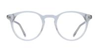 Clear London Retro Charlie Round Glasses - Front