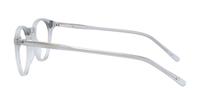 Clear London Retro Charlie Round Glasses - Side