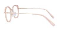 Crystal Nude London Retro Fairlop Round Glasses - Side