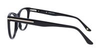 Black London Retro Farringdon Cat-eye Glasses - Side