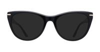 Black London Retro Farringdon Cat-eye Glasses - Sun
