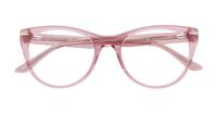 Crystal Pink London Retro Farringdon Cat-eye Glasses - Flat-lay