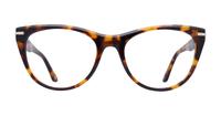 Havana London Retro Farringdon Cat-eye Glasses - Front