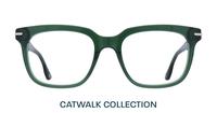 Crystal Olive London Retro Fitzrovia -53 Square Glasses - Front