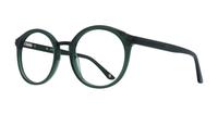 Crystal Olive London Retro Fulham Round Glasses - Angle