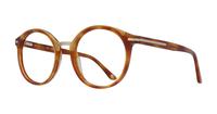 Honey Havana London Retro Fulham Round Glasses - Angle