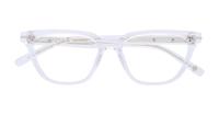 Crystal London Retro Gunnersbury Rectangle Glasses - Flat-lay