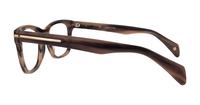 Brown Horn London Retro Hammersmith Round Glasses - Side