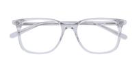 Clear London Retro Highgate Square Glasses - Flat-lay