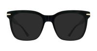 Black London Retro Jordan Rectangle Glasses - Sun