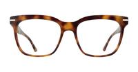 Havana London Retro Jordan Rectangle Glasses - Front