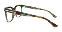 Havana Green London Retro Jordan Rectangle Glasses - Side